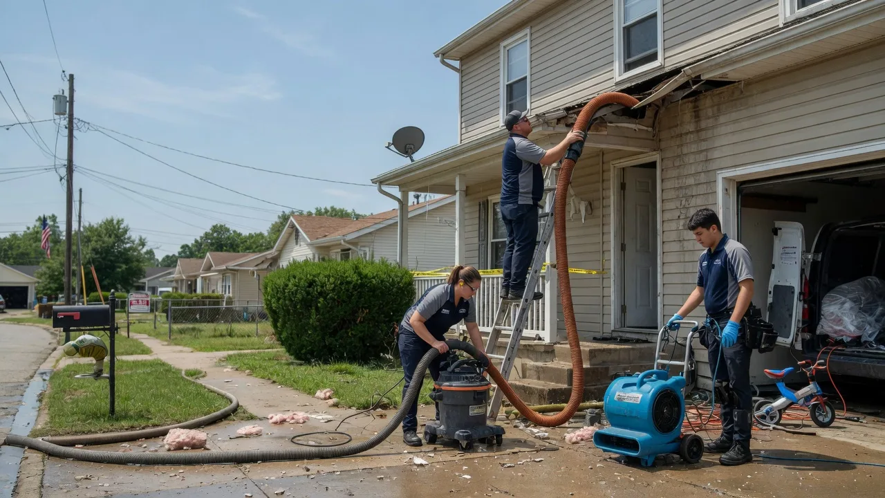 Water Damage Restoration in Idamay, WV near me